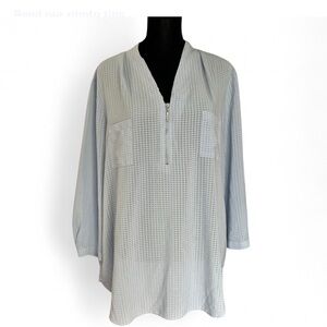 JESSICA SIMPSON Casual  Blue Blouse